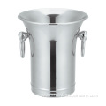 Stainless steel 2L wine bucket with loop handle